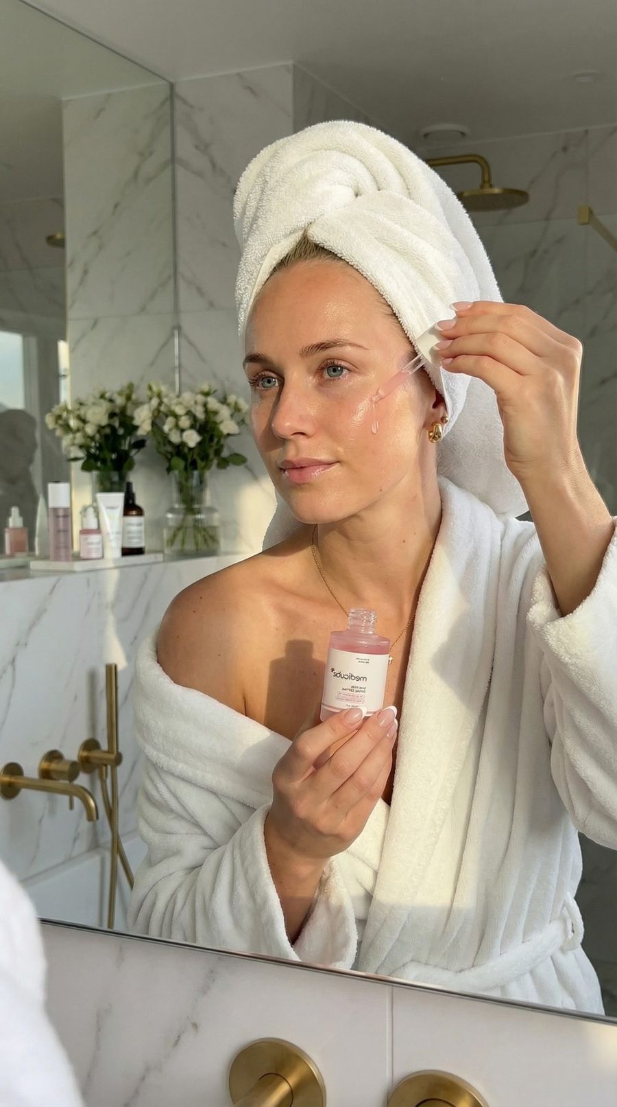 Serum in robe